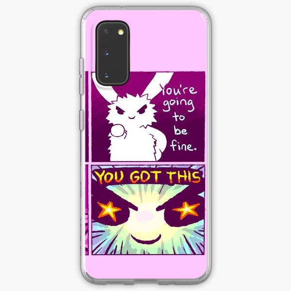 "YOU GOT THIS" Bunny Comic Samsung Galaxy Soft Case