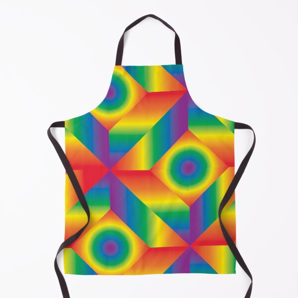 Item preview, Rainbow Diamonds and Circles Seamless Pattern designed and sold by Reconocer.