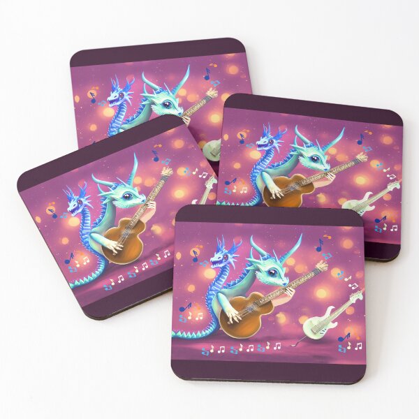 Item preview, Dragon guitarist designed and sold by Artbellachi.