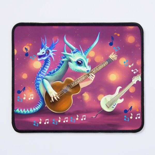 Item preview, Dragon guitarist designed and sold by Artbellachi.
