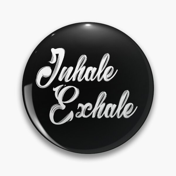 Item preview, Inhale Exhale (white) designed and sold by didijuca.