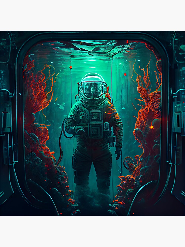 "Barotrauma" Sticker by Vangys Redbubble