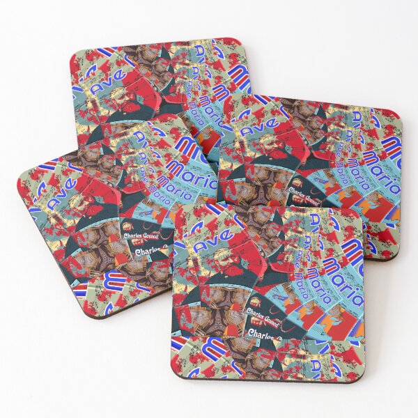 Item preview, ATTRACTIVE PORTRAIT OF CHARLES GOUNOD - MUSICIAN COMPOSER - VIRTUAL CONCERT ORGAN TRUMPET DUO - FUNNY MUSIC SCORE AVE MARIA PATCHWORK PATTERN - GREAT GIFT FOR ORGANISTS AND TRUMPETERS designed and sold by Ralek.