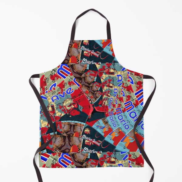 Item preview, ATTRACTIVE PORTRAIT OF CHARLES GOUNOD - MUSICIAN COMPOSER - VIRTUAL CONCERT ORGAN TRUMPET DUO - FUNNY MUSIC SCORE AVE MARIA PATCHWORK PATTERN - GREAT GIFT FOR ORGANISTS AND TRUMPETERS designed and sold by Ralek.