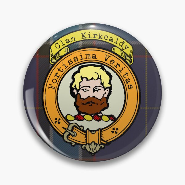 Item preview, Kirkcaldy Scottish Tartan and Crest designed and sold by BagTown Clans.