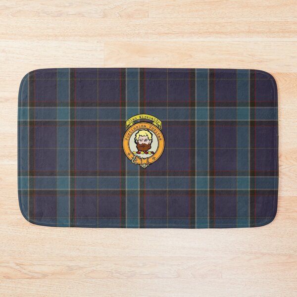 Item preview, Kirkcaldy Scottish Tartan and Crest designed and sold by BagTown Clans.