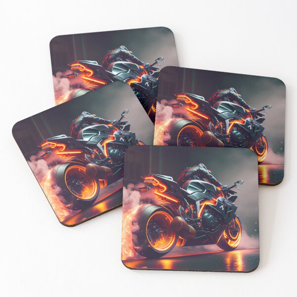 Item preview, Futuristic Cyberpunk Superbike designed and sold by beluxe.