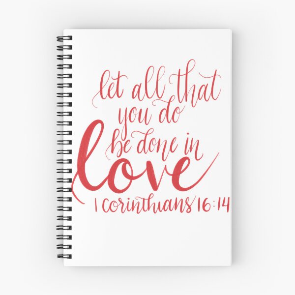Item preview, All in Love 1 Cor 16:14 designed and sold by jennlynncan.