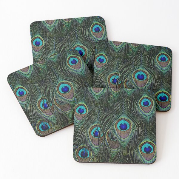 Item preview, Peacock feathers, bird lover gifts, cool bird outfits, beautiful feather patterns designed and sold by Kirei-Lily.