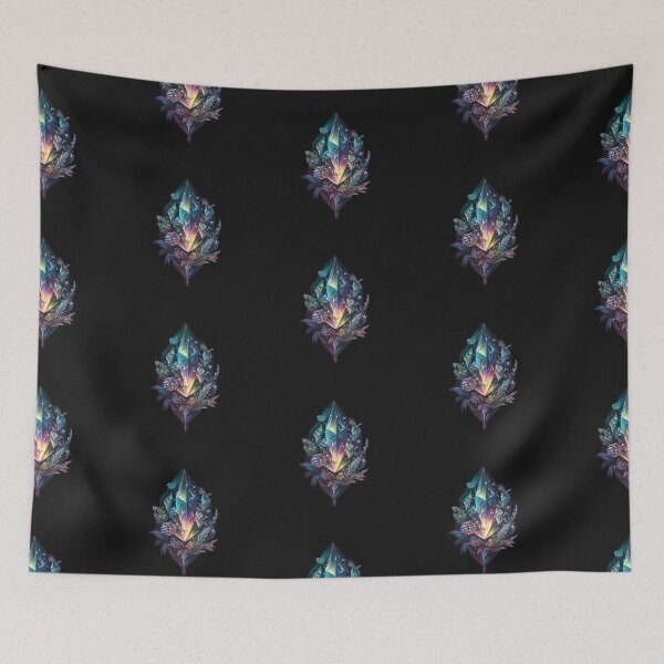 Item preview, Dark Watercolor Crystal Clipart designed and sold by ORIGENcreate.