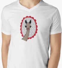 Fa La La Llama Men's V-Neck T-Shirt