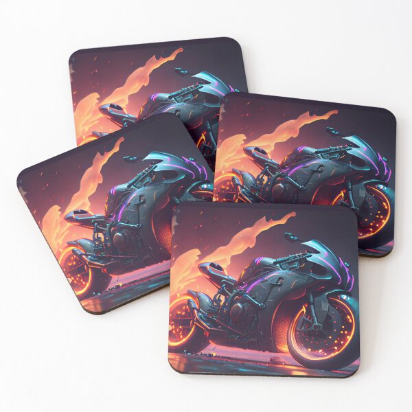 Item preview, Futuristic Cyberpunk Superbike designed and sold by beluxe.