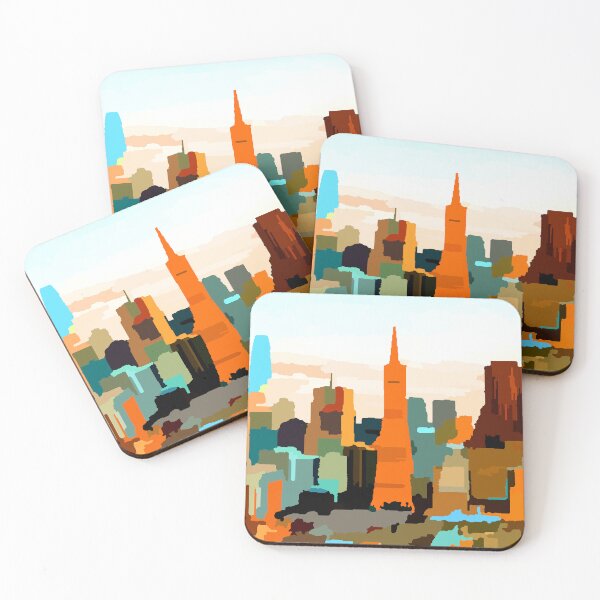 Item preview, Downtown San Francisco Skyline  designed and sold by Jon-Baran.