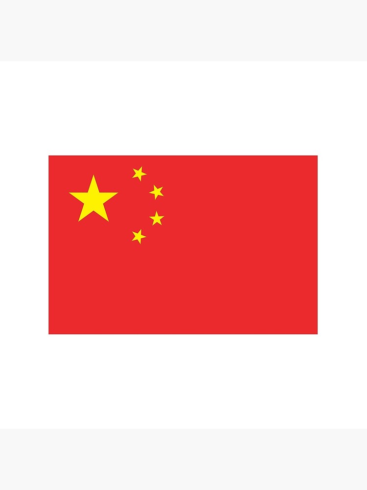 China Chinese Flag Flag Of China China Flag People S Republic Of China Pure Simple On White Stofftasche Von Tomsredbubble Redbubble