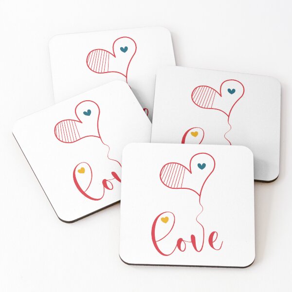 Item preview, Love Red Hearts designed and sold by Missing In Art.