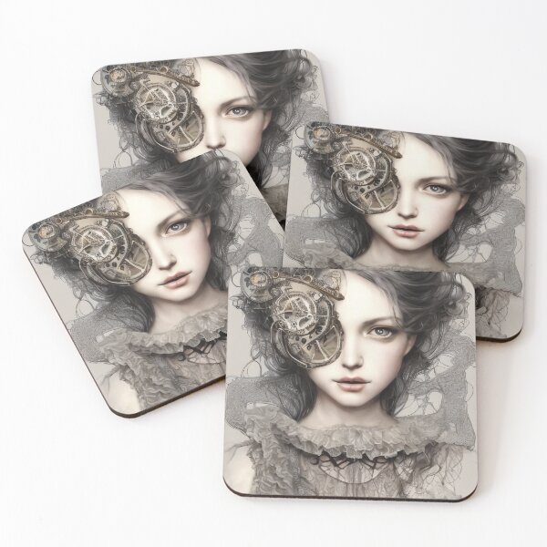 Item preview, Ariel Steampunk Girl Portrait  designed and sold by Kamiri.