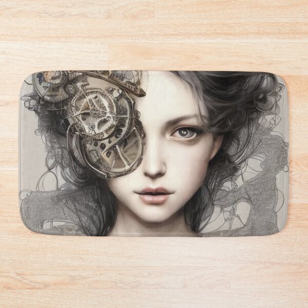 Item preview, Ariel Steampunk Girl Portrait  designed and sold by Kamiri.