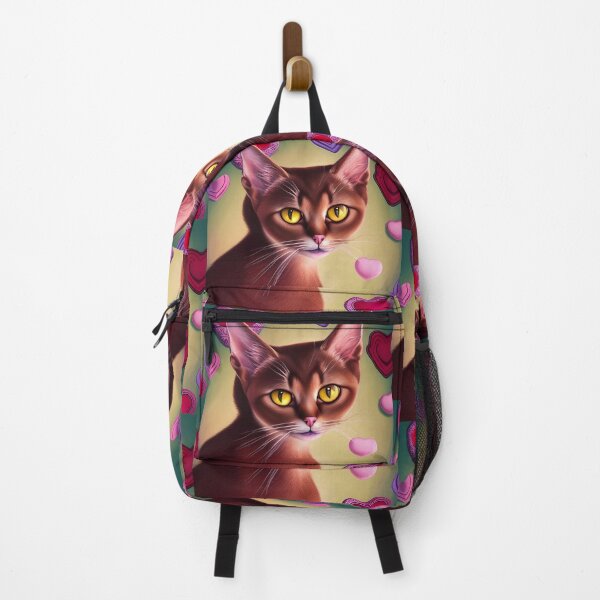 Item preview, Abyssinian Cat Valentines Day Collection designed and sold by ZenEverAI.