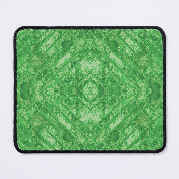 Item preview, Apple Green Kaleidoscopic Seamless Pattern designed and sold by Reconocer.