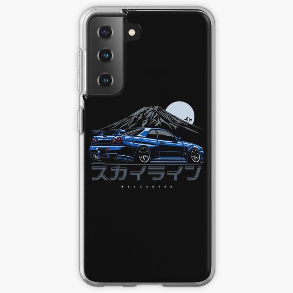 Skyline GTR R34 Samsung Galaxy Soft Case
