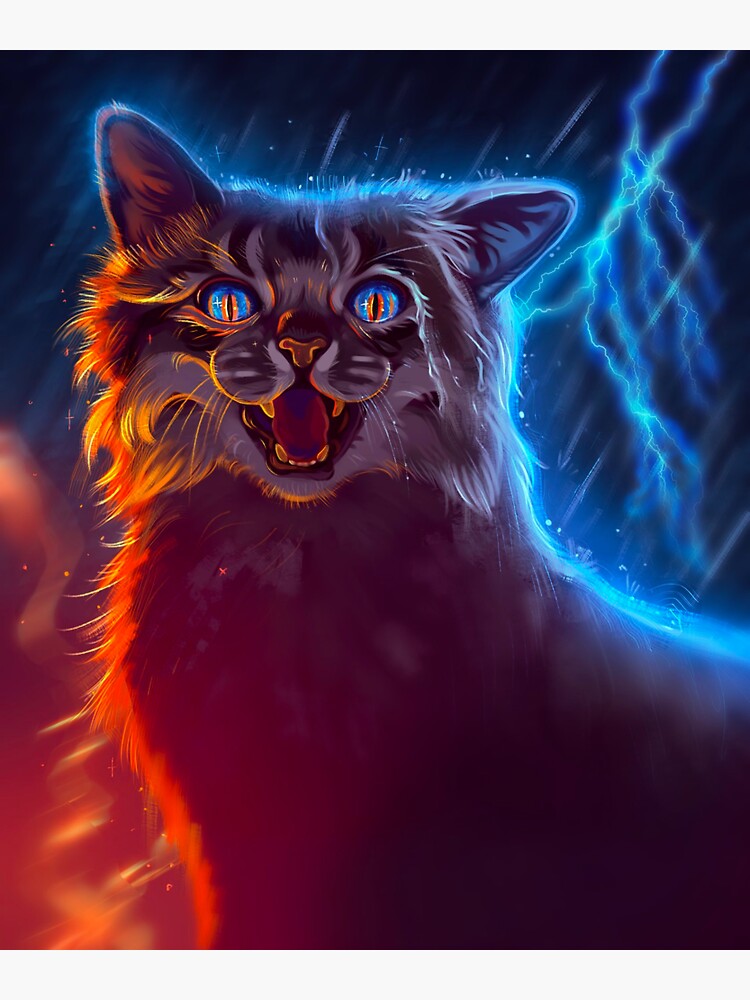 Ashfur X Hawkfrost Art Print Poster 