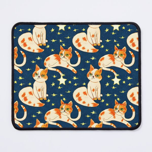 Item preview, Cat and stars designed and sold by KoroCincoCats.