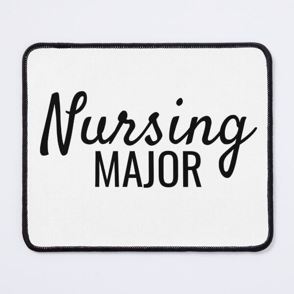 Item preview, University Nursing Major Cursive/Block Text designed and sold by SarahJisri.