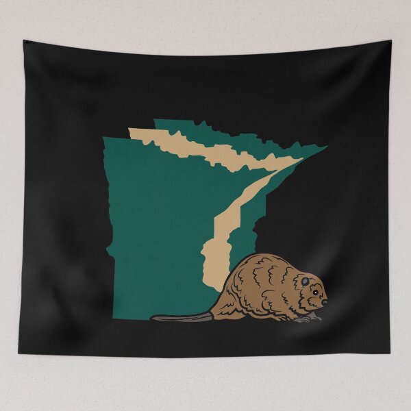 Item preview, Minnesota Border, Beavers designed and sold by LatterDaze.