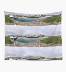 Hurry Head Harbour, Carnlough, County Antrim Wall Tapestry