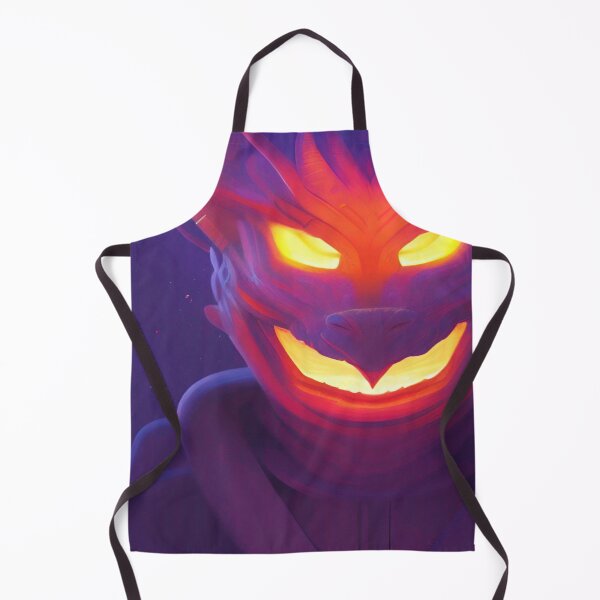 Item preview, dragon thunder fire face designed and sold by NewPrint.