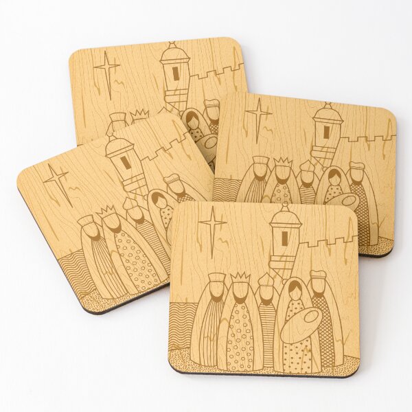 Item preview, Wood Nativity designed and sold by Rosita Martinez Art.