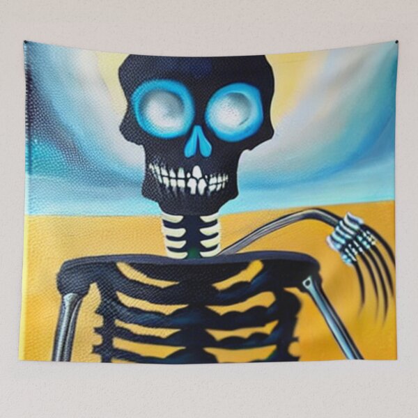 Item preview, Psycho Madness - Burnt Skeleton designed and sold by PsychoMadness.