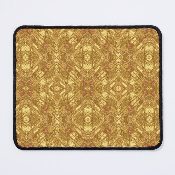 Item preview, Dry Leaf Old Gold Yellow Kaleidoscopic Seamless Pattern designed and sold by Reconocer.