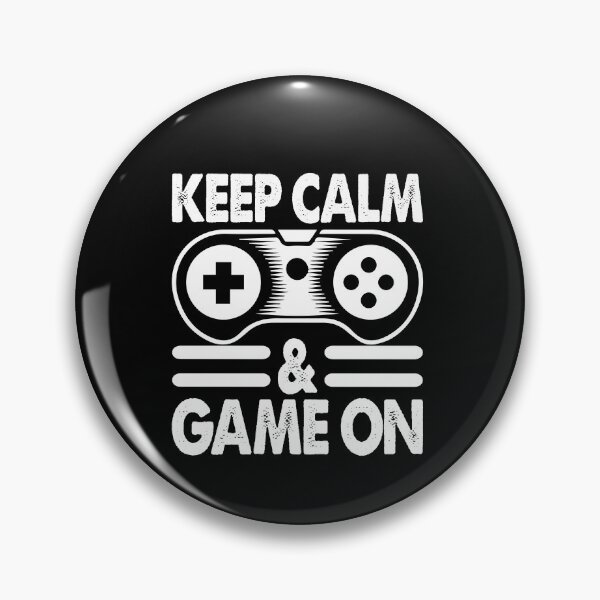 Artikelvorschau, Keep Calm And Play Games Video Game Player Gaming Gamer entworfen und verkauft von GrumpyDadCo.