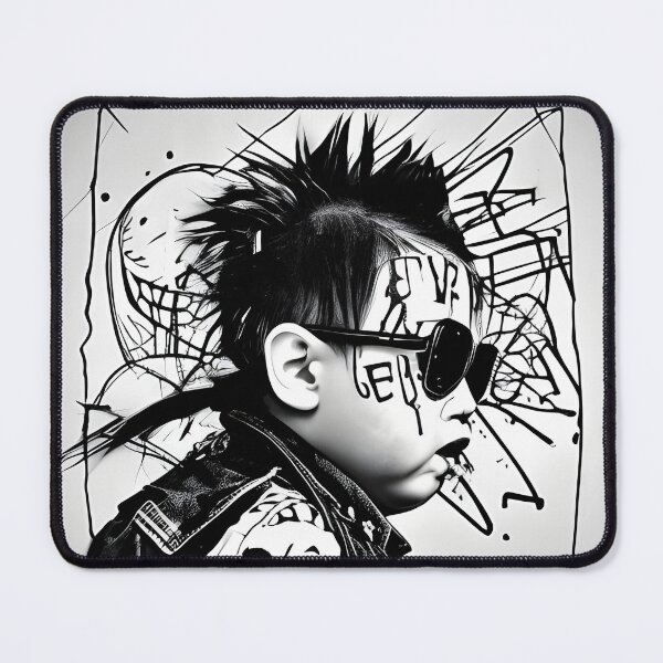 Item preview, Cool baby boy punk with sunglasses designed and sold by Dalive.
