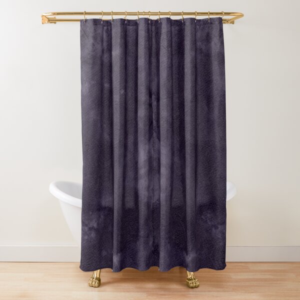DappledNight DyeBlot Shower Curtain