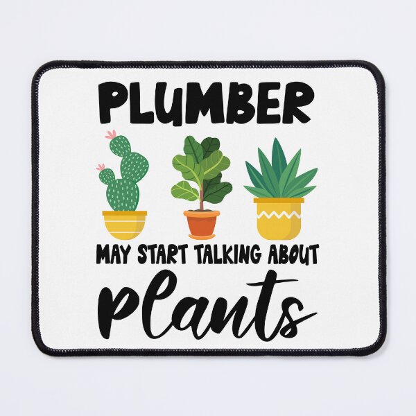 Item preview, Plumber Plant Lovers, Plumber Plant Lover Gift, Plumber Gardener designed and sold by Dogs Geeky⭐⭐⭐⭐⭐.