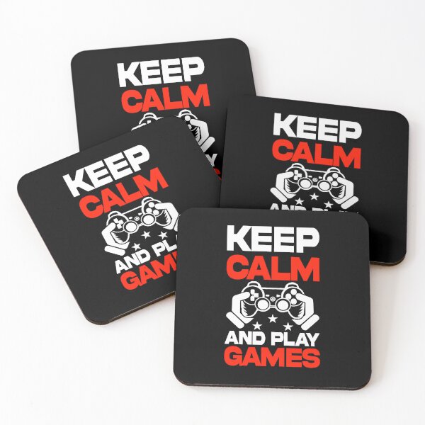 Item preview, Keep Calm And Play Games Video Game Player Gaming Gamer designed and sold by GrumpyDadCo.