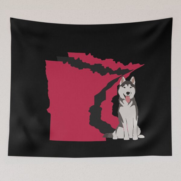Item preview, Minnesota Border, Huskies designed and sold by LatterDaze.