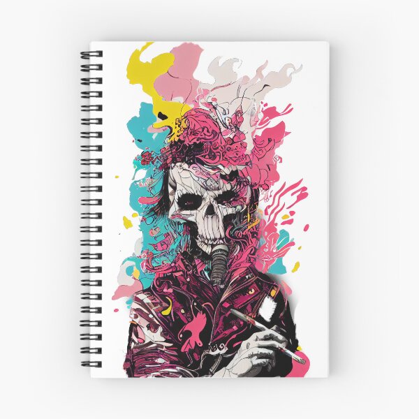 Item preview, The Grim Reaper smoking designed and sold by flowinglobe.