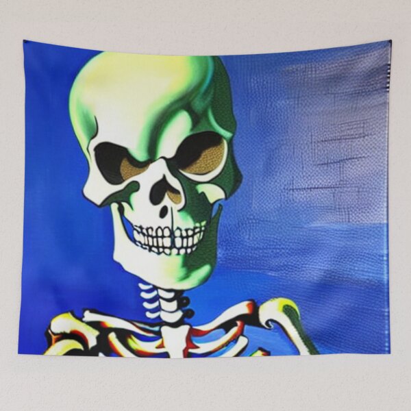 Item preview, Psycho Madness - Emerald Skeleton designed and sold by PsychoMadness.