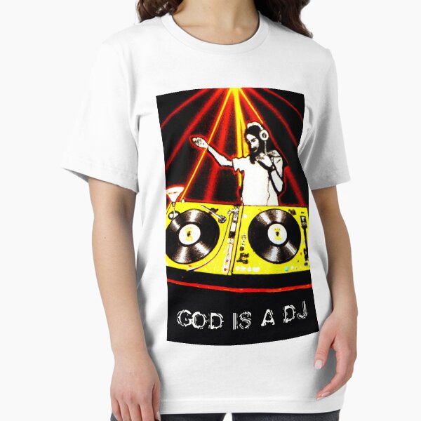 Artikel-Vorschau von Gott ist ein DJ-T-Shirt, designt und verkauft von AbstractAcid.