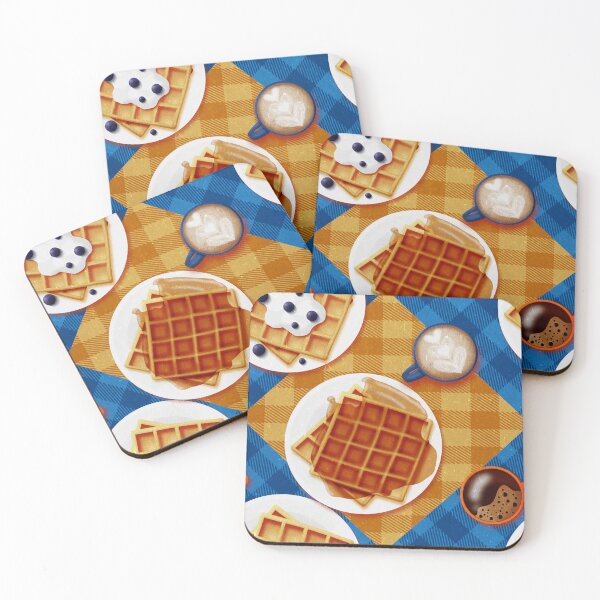 Item preview, Waffles and Coffee designed and sold by mikaylart.