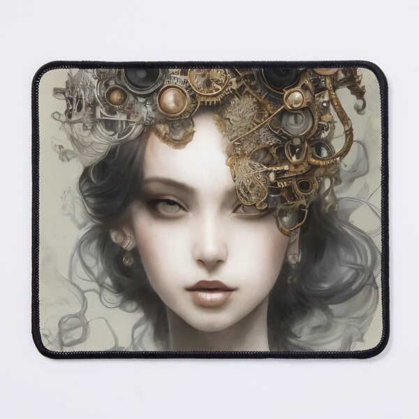 Item preview, Abigail Steampunk Girl Portrait designed and sold by Kamiri.