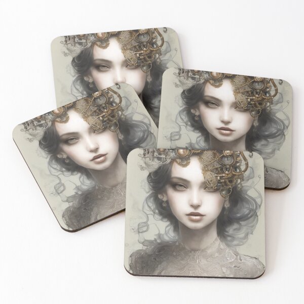 Item preview, Abigail Steampunk Girl Portrait  designed and sold by Kamiri.