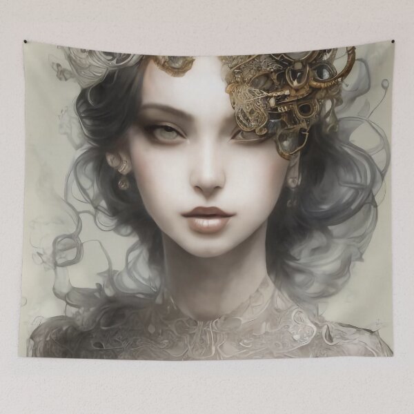 Item preview, Abigail Steampunk Girl Portrait  designed and sold by Kamiri.