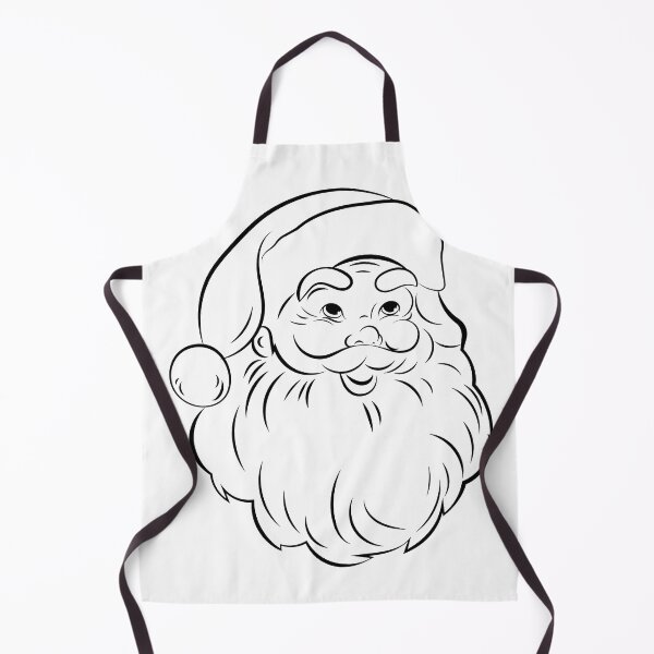 Item preview, santa claus face designed and sold by AmazingX-Design.
