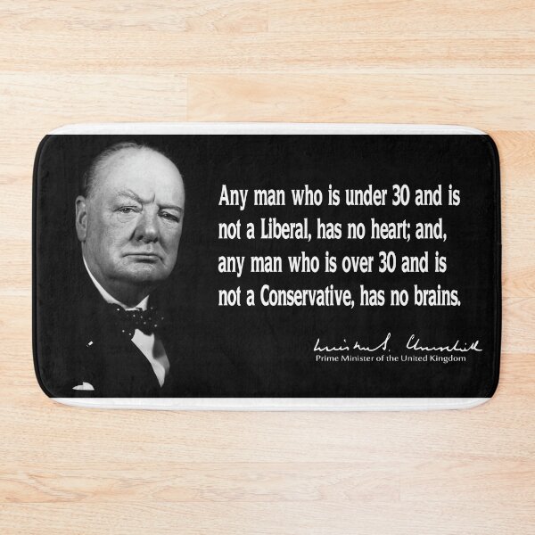 Item preview, Liberal vs Conservative - Winston Churchill designed and sold by Daniel Hagerman.