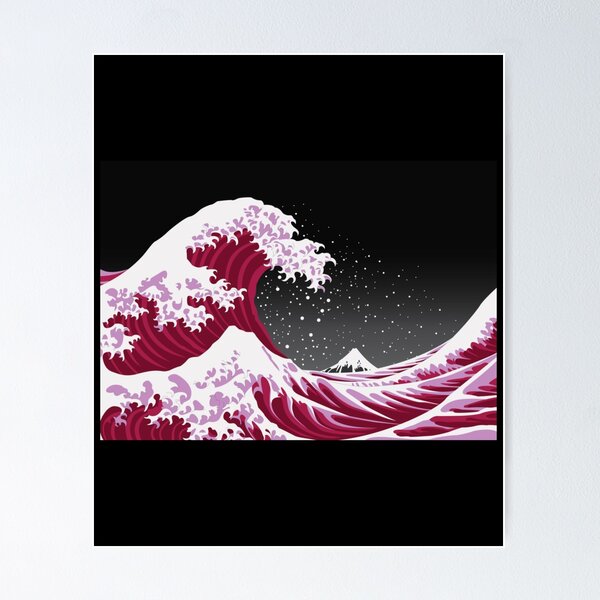 Poster La Grande Onda di Kanagawa di Hokusai – Kuriosis