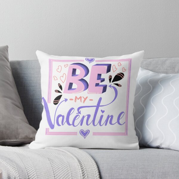 Item preview, Be My Valentine Handlettered Text designed and sold by Missing In Art.